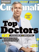 Top Doctor for 2012 by Cincinnati Magazin Top Doctor for 2012 by Cincinnati Magazin