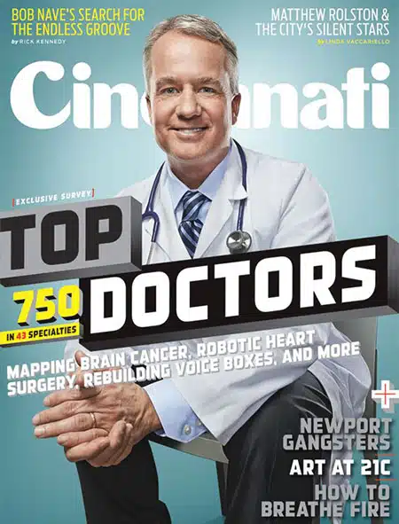 Dr. Donath was selected by Cincinnati Magazine as one of Cincy’s Top Doc in 2013