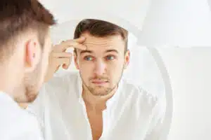 A brow lift can help men achieve a smooth forehead with natural results.